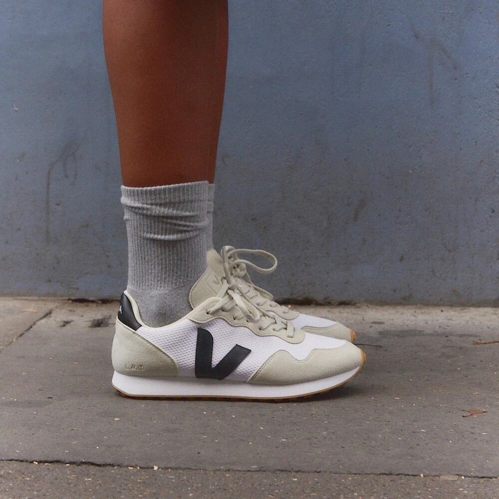 Veja SDU Alveomesh White Black Pierre Sneakers Shoes size 7